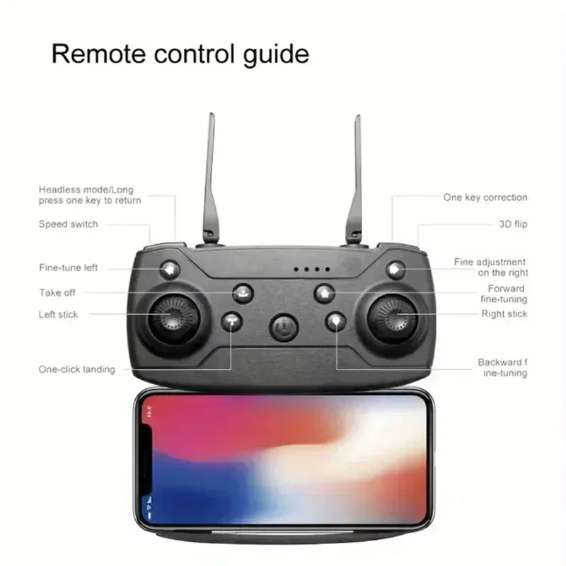AeroMax 4K™ – Dron Dual con Cámara Ultra HD