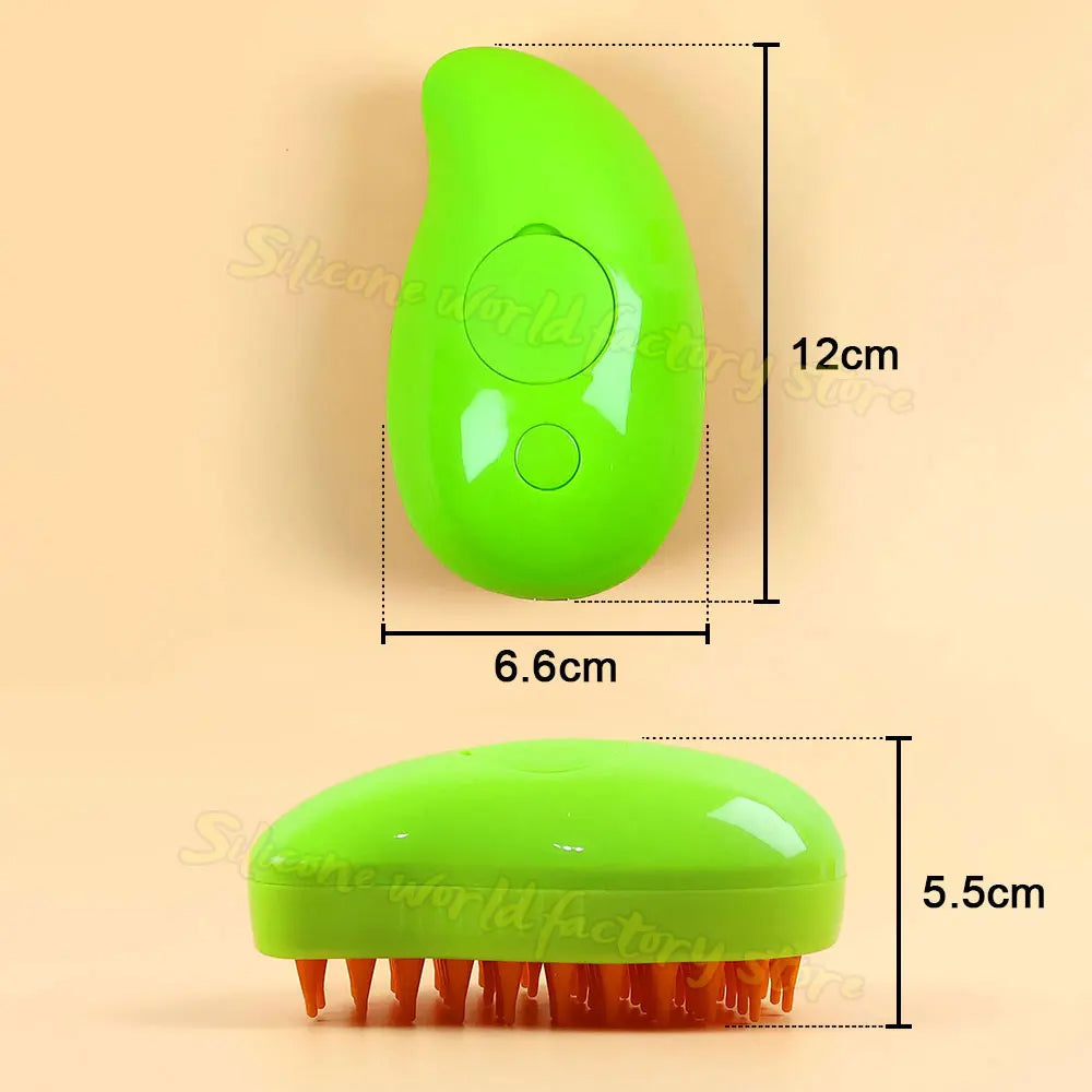 PufiBrush™ – Cepillo Mágico de Vapor para Peluditos