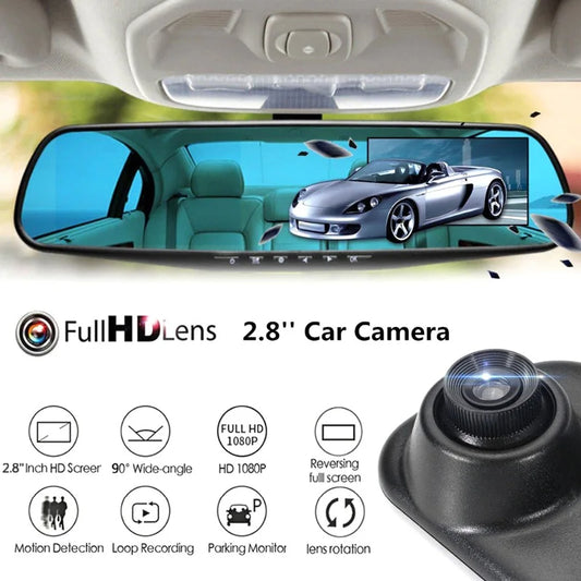 La felisa - Cámara retrovisor dual full hd