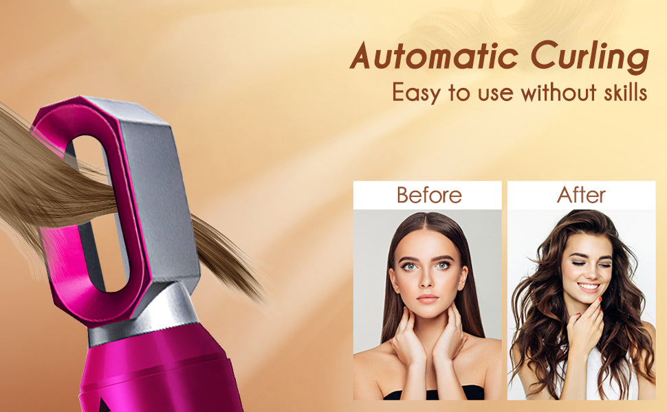 FrizzAway™ – Cepillo 5 en 1 para Peinados Profesionales desde Casa
