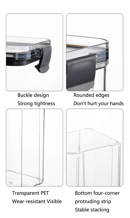 SealBox™ – Set Hermético de 7 Contenedores Apilables
