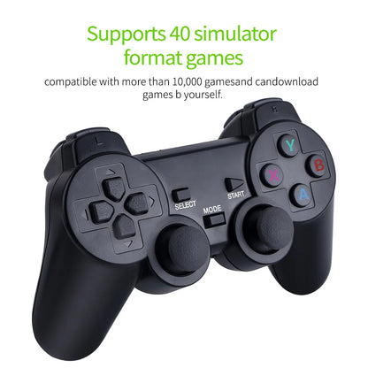 RetroBox™ 4K – Consola Clásica Inalámbrica