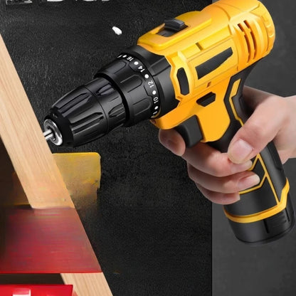 PowerDrill 24X™ – Taladro Inalámbrico con Doble Batería y Percutor