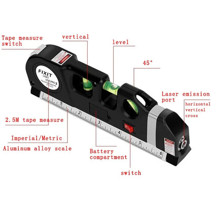 Nivelador Pro40™ – Precisión 3 en 1 al Instante